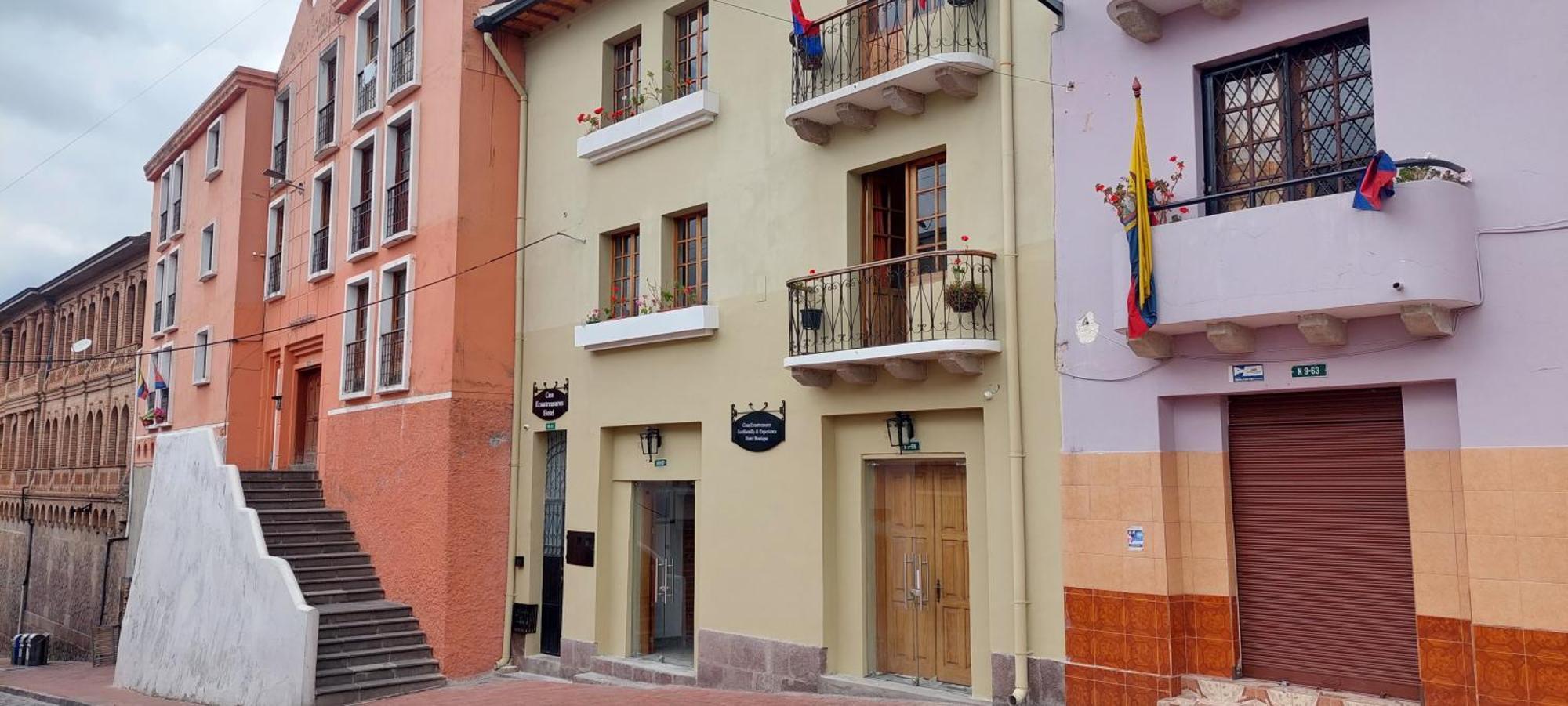 Hotel Casa Ecuatreasures Centro Historico Quito Esterno foto